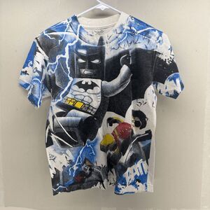 Chemistry Lego Batman & Robin Shirt Youth Medium EUC